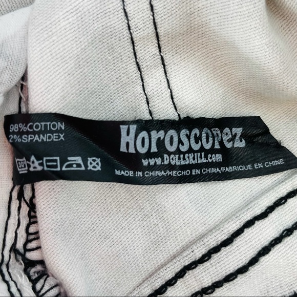 Dolls Kill X Horoscopez SIGN TIMES MOM JEANS ASTRO - Picture 9 of 16